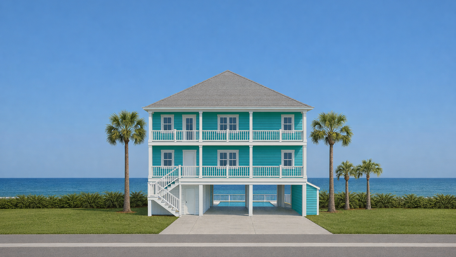 Carolina Seas oceanfront view